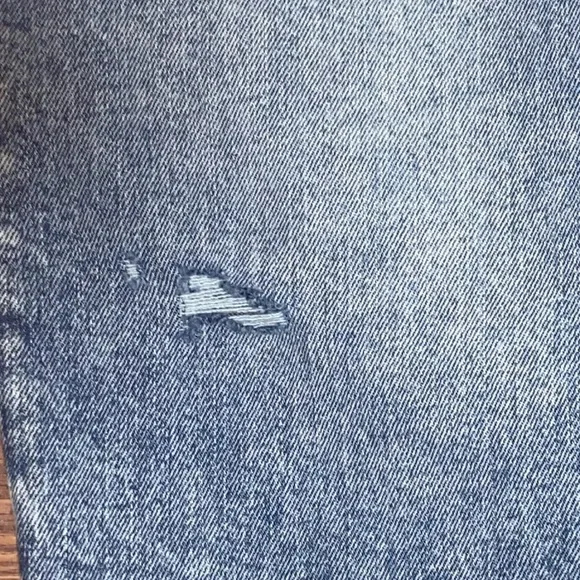 Old navy high rise straight buttonfly jeans destroyed - Picture 7 of 7